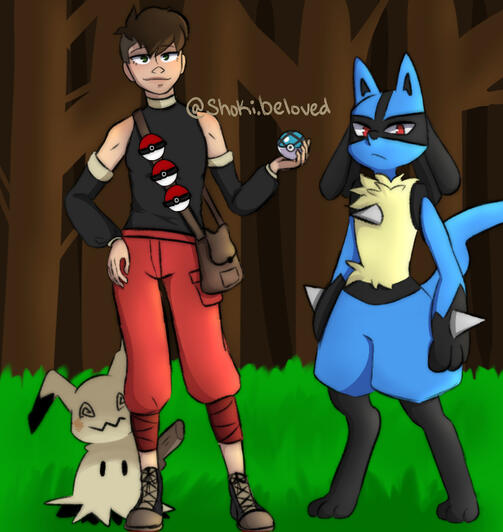 Pokemon Trainer [Fully rendered]